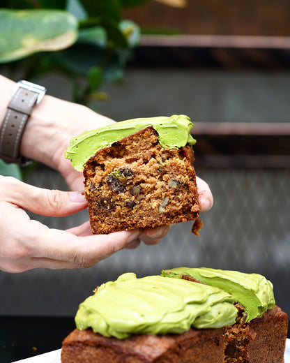 Matcha Carrot Cake