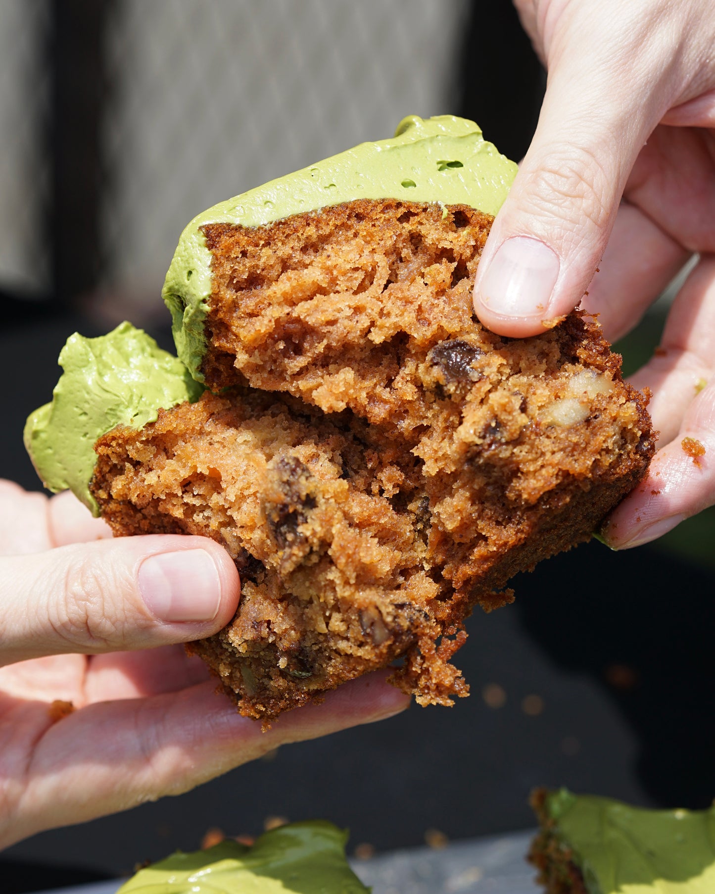 Matcha Carrot Cake