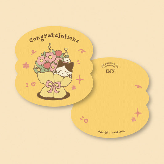 Greeting Card "Congratulations"